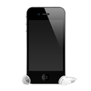 iPhone 4G Headphones Icon